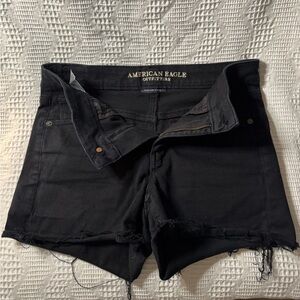 American Eagle Outfitters Women's Black Jean Shorts